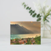Carte Postale Brienz Suisse & Lac Brienzersee & Alpes suisses (Debout devant)
