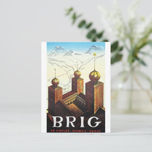 Carte Postale Brig (Debout devant)
