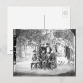 Carte Postale Brigade irlandaise des aumôniers (Devant / Derrière)