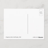 Carte Postale Brigade irlandaise des aumôniers (Dos)