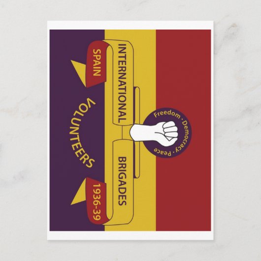 Carte Postale Brigades internationales (Devant)