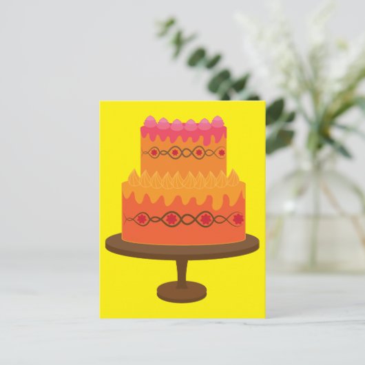 Carte Postale Bright Cake (Debout devant)