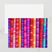 Carte Postale Bright Ethic Fabrics (Devant / Derrière)