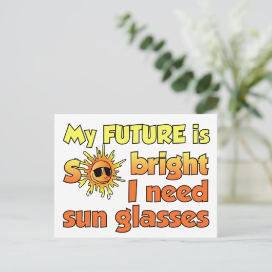 Carte postale Bright Future (Debout devant)