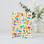 Carte Postale Bright Guinea Pig Patch (Debout devant)