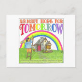 Carte Postale Bright Hope for Tomorrow Inspational Postcard (Devant)