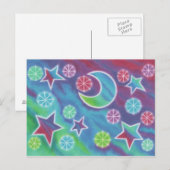 Carte postale Bright Night (Devant / Derrière)