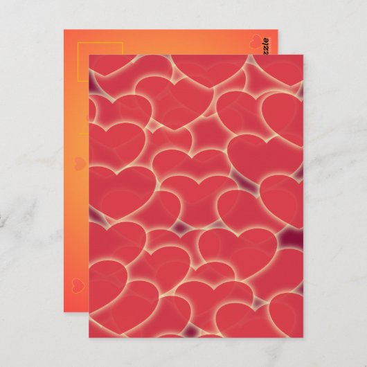 Carte Postale Bright Red Desire (Devant / Derrière)