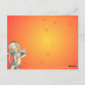 Carte Postale Bright Red Desire (Dos)