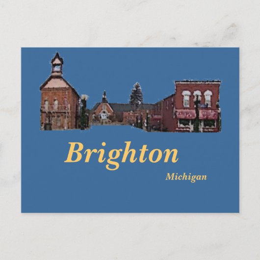 Carte Postale Brighton#56, Brighton, Michigan (Devant)
