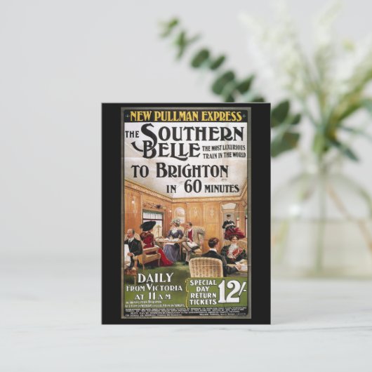 Carte Postale Brighton, Angleterre, Excursion ferroviaire (Debout devant)