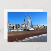 Carte Postale Brighton Beach Angleterre (Devant / Derrière)
