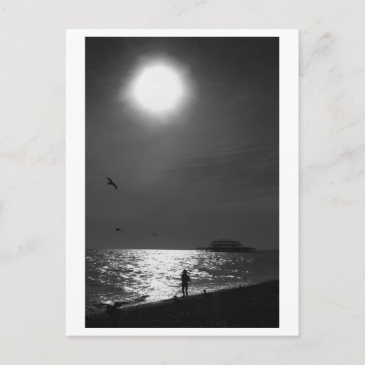 Carte Postale Brighton Beach Angleterre (Devant)