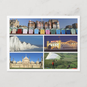 Carte Postale Brighton et Hove multi-image