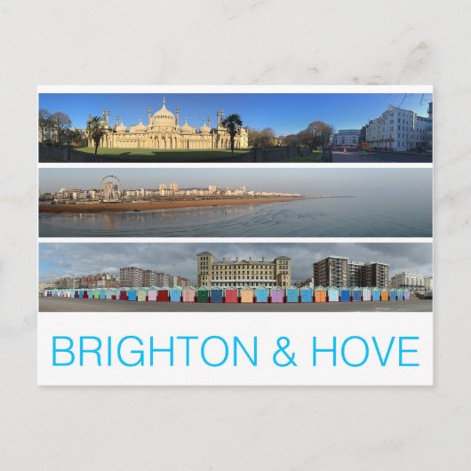 Carte Postale Brighton & Hove (Devant)