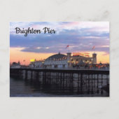 Carte Postale Brighton Pier en soirée (Devant)