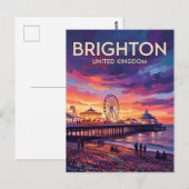 Carte Postale Brighton Royaume-Uni (Devant / Derrière)