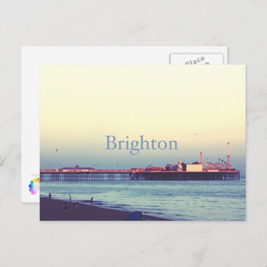 Carte Postale Brighton, Royaume-Uni (Devant / Derrière)