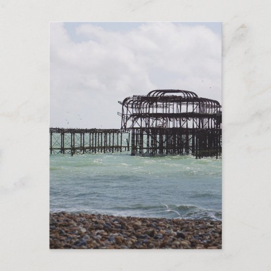 Carte Postale Brighton West Pier (Devant)