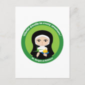 Carte Postale Brigid de Kildare (Devant)