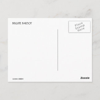 CARTE POSTALE BRIGITTE BARDOT 2