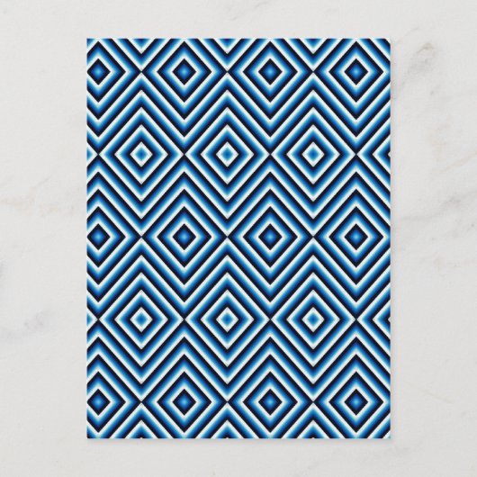 Carte Postale Brillant, Bleu_ (Devant)