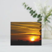 Carte postale brillante de lueur (Debout devant)