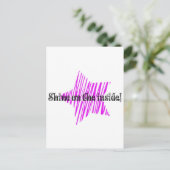 Carte Postale Brille À L'Intérieur (Debout devant)