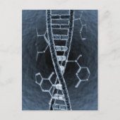 Carte Postale brin d'ADN (Devant)