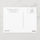 Carte postale "Brindle Greyhound" (Dos)