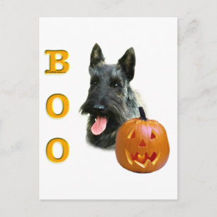 Carte Postale Brindle Scottish Terrier Boo