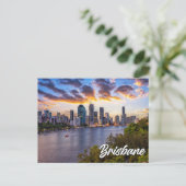 Carte Postale Brisbane, Australie (Debout devant)