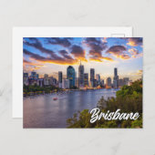 Carte Postale Brisbane, Australie (Devant / Derrière)