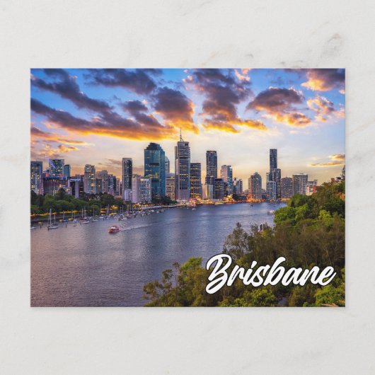 Carte Postale Brisbane, Australie (Devant)