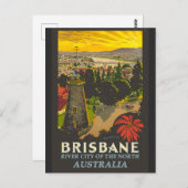 Carte Postale Brisbane, Australie (Devant / Derrière)