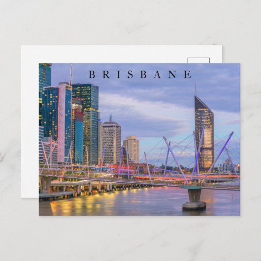 Carte Postale Brisbane | Australie (Devant / Derrière)