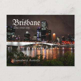 Carte Postale Brisbane Queensland Australie la ville fluviale