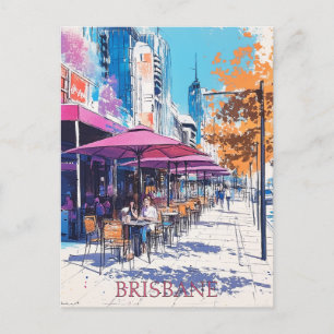 Carte Postale Brisbane Queensland Travel