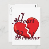 Carte Postale Brise cardiaque (Devant / Derrière)
