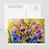 Carte Postale Brise d'été (Devant / Derrière)