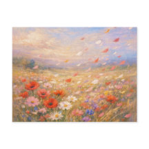 Brise Florale - Style de peinture pastel