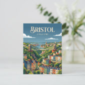 Carte Postale Bristol Angleterre (Debout devant)