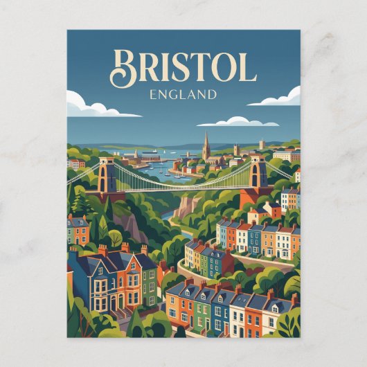 Carte Postale Bristol Angleterre (Devant)
