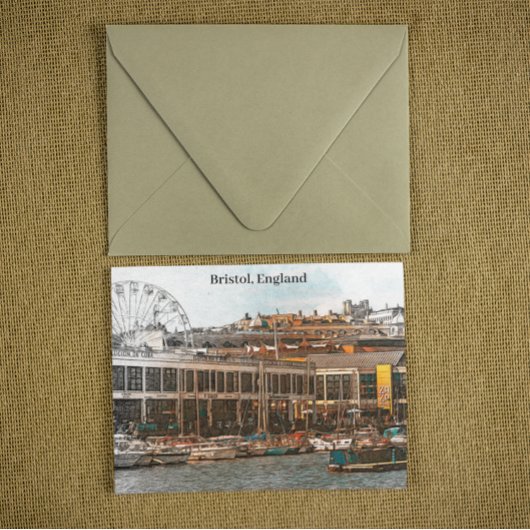 Carte Postale Bristol Angleterre UK Panorama