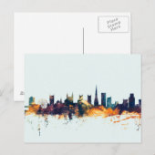 Carte Postale Bristol England Skyline (Devant / Derrière)