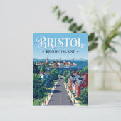 Carte Postale Bristol Rhode Island (Debout devant)