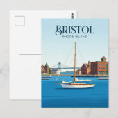 Carte Postale Bristol USA (Devant / Derrière)