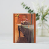 Carte Postale Brita au piano (Debout devant)