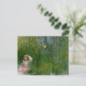 Carte Postale Brita in the Flower Bed c1897 (Debout devant)