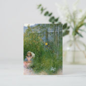 Carte Postale Brita in the Flower Bed c1897 (Debout devant)